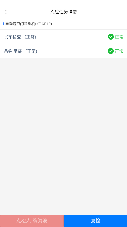 复检详情页